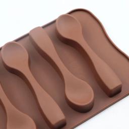 Molde de silicone antiaderente para decoração de bolo, ferramenta de cozimento, grade de gelo, para chocolate, biscoito, doces, geléia, diy - Image 4
