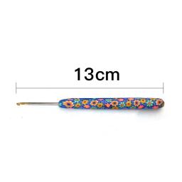 Ganchos de agulhas de tricô de crochê, alça de tecelagem de fio, ferramentas diy, acessórios de costura, agulha de artesanato de tecido de renda, 0,5 mm-2,75 mm - Image 2