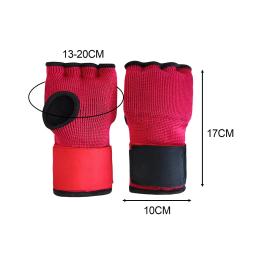 Luvas internas acolchoadas para exercício, boxe mão wraps, handwraps, treino, luvas respiráveis, rápido, Kickboxing, Sparring, MMA - Image 6