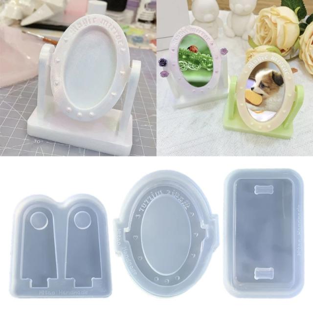 Molde de Silicone Personalizado para Photo Making e Artesanato DIY com Resina Shaker para Decoração de Lembranças e Casa