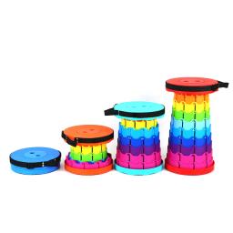 Fezes de acampamento dobráveis resistentes, fezes portáteis e retráteis, essenciais para uso doméstico e externo, capacidade de carga de 450 lb - Image 2