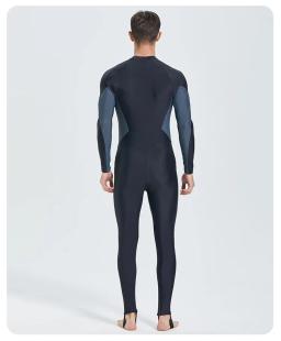 Fato de mergulho com proteção UV masculino, corpo inteiro, surf, caiaque, banho, licra, UPF50 +, secagem rápida, praia, natação, medusa, protetor de antirrupção - Image 2