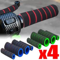 Bicicleta e Motocicleta Guiador Espuma Esponja Grip Cover, Universal Anti-Slip Soft Guiador, Modificação Acessórios, 4pcs por conjunto - Image 1