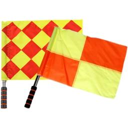Árbitro de futebol bandeira a competição fair play esportes jogo de treinamento de futebol linesman bandeiras equipamento árbitro gyh - Image 3