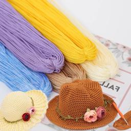 Fio de Crochet Oco para Fazer Jóias DIY, Cordão de Macramé Trançado Forte, Corda para Jóias e Chapéu, Nó Chinês Artesanal, 100m - Image 1