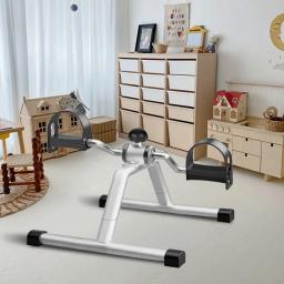 Exercitador de pedal portátil mini bicicleta de exercício resistência ajustável pé peddler máquina antiderrapante para reabilitação de pernas internas - Image 4