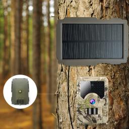 Carregador solar recarregável para câmera de caça, Trail Game Panel Kit, 3000mAh, 6V-12V - Image 1
