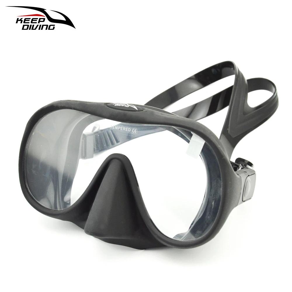 Máscara de mergulho livre para adultos, máscara de mergulho, óculos profissionais, equipamento anti-nevoeiro, roupa de pesca subaquática 1 pc - Image 1