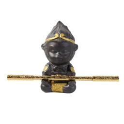 Feito à mão argila roxa macaco rei chá pet zen conjunto de chá decoração sun wukong escultura estatueta chá chinês acessórios - Image 6