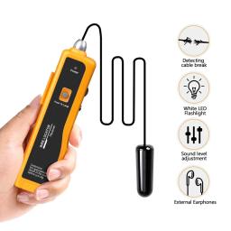 KOLSOL-F02 Localizador de cabos subterrâneos, Wire Tracer com fone de ouvido, Cable Tester para Dog Fence, Controle de Irrigação do Cabo, Sem Bateria - Image 5