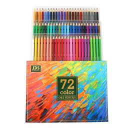 Conjunto de lápis colorido profissional infantil, pintura a óleo, pincéis de arte, encaixotados para crianças, material escolar, caneta lápis, 48 cores, 72 cores - Image 5