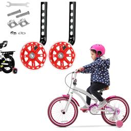 Kids Bike Training Wheels, Estabilizador de Bicicleta, Kit Montado para Meninos e Meninas, 12, 14, 16, 18, 20 Polegada - Image 1