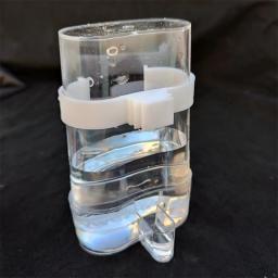 Dispensador água para pássaros, gaiola automática, alimentador água para pássaros, acessório gaiola, recipiente para - Image 3