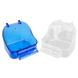 Caixa banho para papagaio, banheira para gaiola pássaros pequenos, acessórios para gaiola pássaros pequenos - Image 1