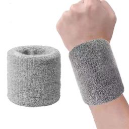 Voleibol Sport Wrist Support Band, Pulseira, Toalha de suor, Punho, Basquete, Tênis, Wrist Guard, Protector Strap, 10cm, 2 pcs - Image 1