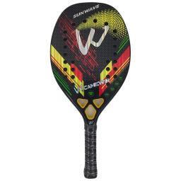 A nova raquete de tênis de praia 3k profissional completa fibra de carbono superfície áspera entregar saco protetor sweatband cuidados com os pulso camewin - Image 2