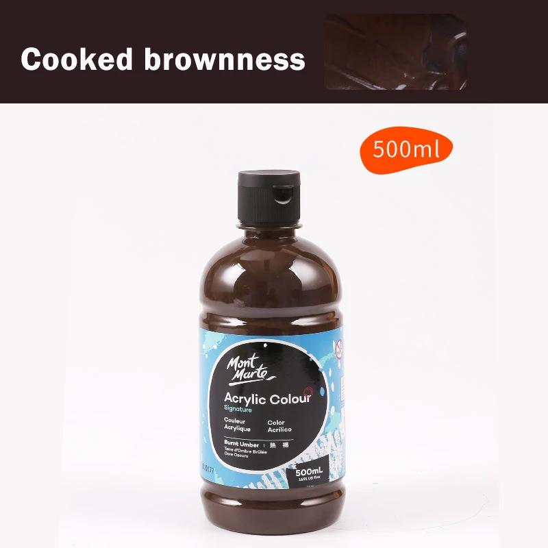 Única pintura acrílica 500ml profissional à prova dwaterproof água desenho pintura pigmento pintados à mão desenho da parede artesanato arte suprimentos diy - Image 1
