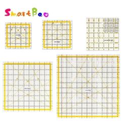 Quadrado Acrílico Patchwork Régua com Linhas de Grade Coloridas, Régua Quilting para Costura, Artesanato DIY, Medição, Corte - Image 1