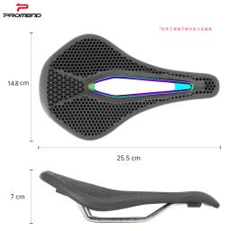 Peças de acessórios para bicicleta de estrada MTB Assento de bicicleta Assento Banco Honeycomb 3D Respirável Leve Forte Durável Resistente ao Desgaste Sela - Image 5