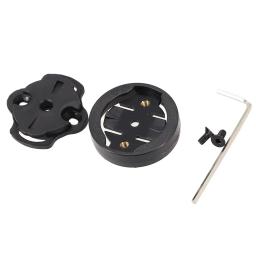 1pc adaptador bicicleta ciclismo computador suporte reparação acessório de aço plástico para garmin/xos s/igpsport preto peças ciclismo - Image 4