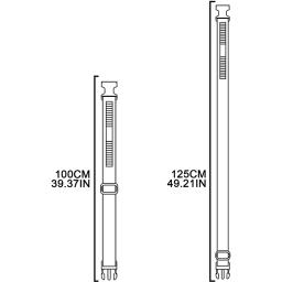 Frenfit arma de brinquedo bala alça de ombro dardos bandoleira kit suporte de armazenamento de munição compatível para blasters nerf elite - Image 4