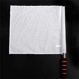 Bandeira Leve do Árbitro do Futebol, Alta Visibilidade, Vermelho, Branco, Amarelo, Bandeiras de Linha, Punho de Esponja, Competição, Jogar, Competição, Bandeiras - Image 2