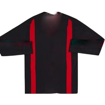 Futebol t-shirt dos homens e Shorts Suit, Escala 1:6, Masculino Soldado Football Jersey, Milan 08, 09, Home Sports, Fits 12 'Action Figure, Modelo Corporal - Image 1