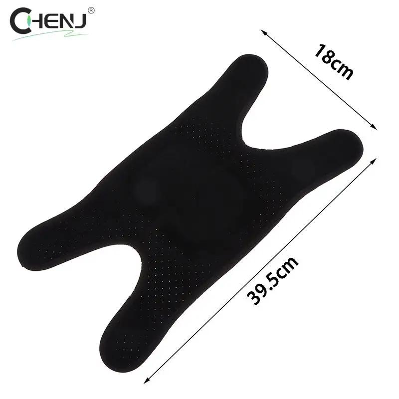 Joelheiras pretas para dança de voleibol e ioga, mulheres e homens, suporte para patela, protetor de fitness, equipamento de trabalho 1pc - Image 1