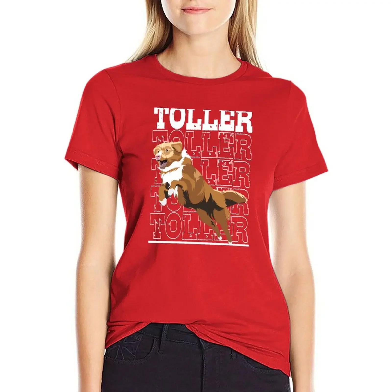 T-shirts femininas com Labrador Retriever-Padrão Tigre, Roupas Hippie, Camisas Engraçadas do Gato, Roupas Estéticas - Image 1