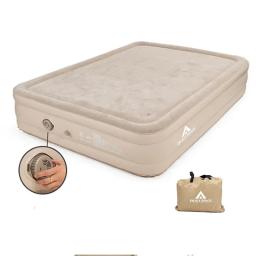 Colchão exterior auto inflável ultraleve, tapete de ar inflável único para dormir, bomba embutida, equipamento de viagem, acampamento - Image 1