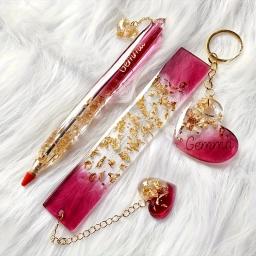 26 caneta transparente e conjunto de molde de silicone marcador, molde de fundição de resina epóxi, materiais de papelaria feitos à mão diy, molde de caneta de formato misto - Image 2