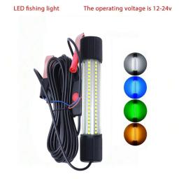 LED crocodilo armadilha peixe luz set, luz subaquática, balsa pesca luz, 1 pc - Image 4
