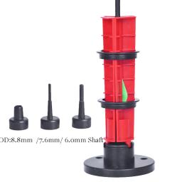 Arrow Sticky Feather Vanes Tool, seta cilíndrica Fletching Jig, DIY Archery Hunting Arrow, anel duplo, acessórios de seta multi-tamanho - Image 4