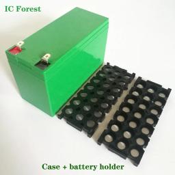 12V 7Ah 8/10Ah Caso Substituir O Chumbo-Ácido de bateria Li-ion para o Caso Da Bateria de Lítio Elétrica Pulverizador Especial Caixa de Armazenamento de Plástico 18650 - Image 5