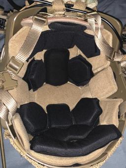 Airsoft e paintball capacete tático com espuma de memória, tapete interno para capacete, novo, gen4/5 - Image 5