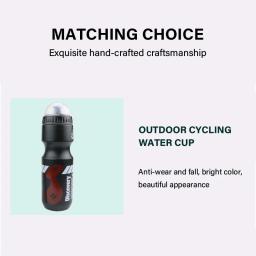 Garrafa De Água De Plástico De Mountain Bike, Copa De Esportes De Ciclismo, Acessórios De Equipamento De Equitação - Image 4