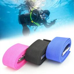 Mergulho Weight Webbing cinto com fivela de liberação rápida, Scuba Snorkeling Strap, 1,3 m, 1,5 m, 1,9 m - Image 2