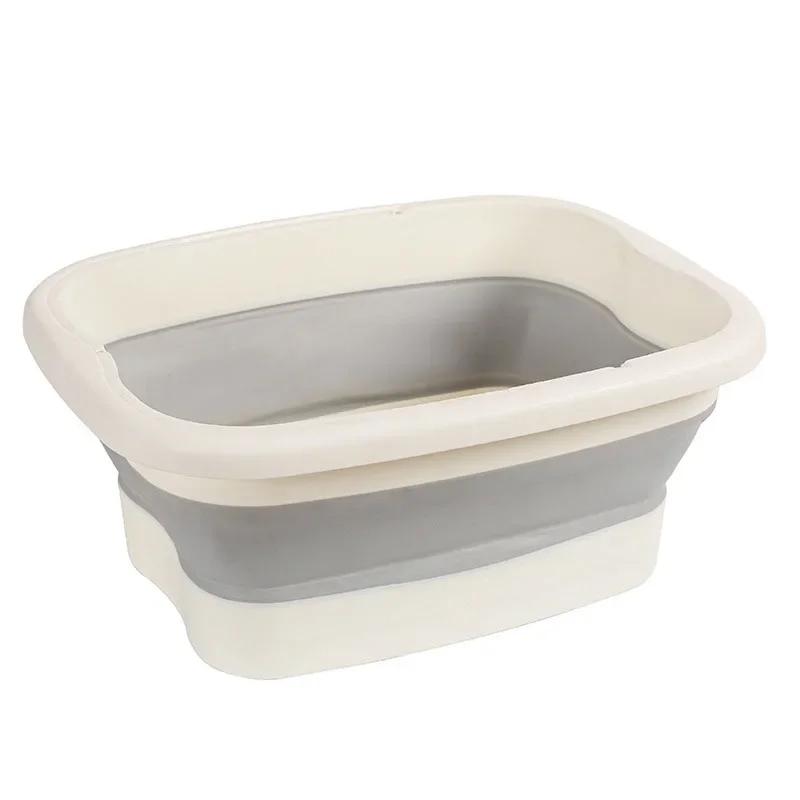 Balde De Massagem De Footbath Dobrável, Balde De Imersão, Bacia Dobrável, Banho De Pés De Spa, Banheira De Sauna Doméstica, Pedicure - Image 1