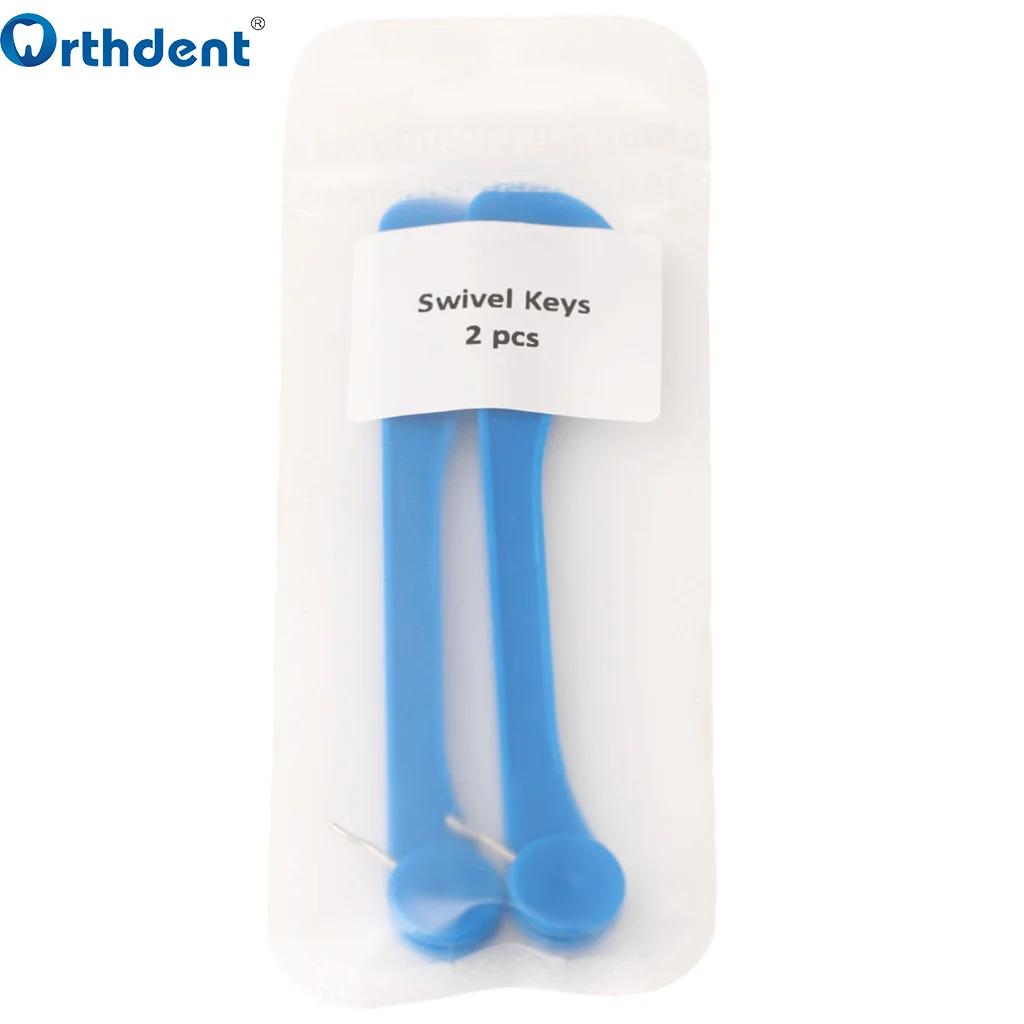 Parafuso de expansão dental de aço inoxidável, Ortodontic Swivel Keys Expander, Rapid Palatal Frame Type, Mini Dentistry Tools, 8 9 11 13 - Image 1