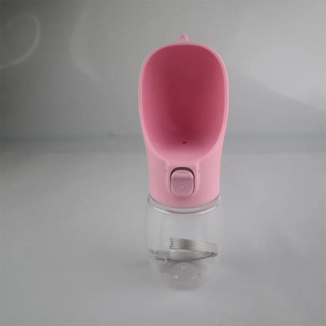 Garrafa Portátil à Prova de Vazamento para Água de Cães e Gatos - Ideal para Animais de Estimação de Até 300 ml, Perfeita para Passeios ao Ar Livre
