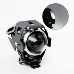 Luz LED guiador para scooter elétrico, faróis à prova d'água, acessórios para bicicletas, adequado para KuGoo M4 Pro, 2 em 1 - Image 5