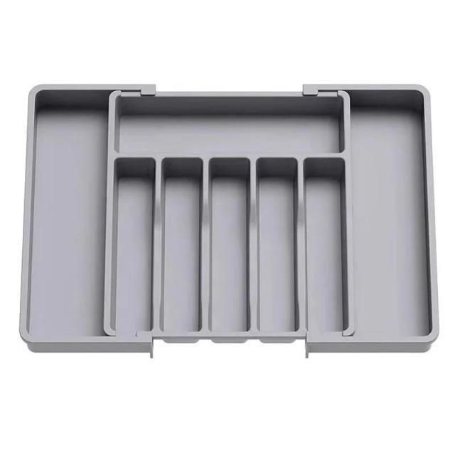 Organizador Expansível Black Ware para Utensílios de Festa e Gavetas de Cozinha