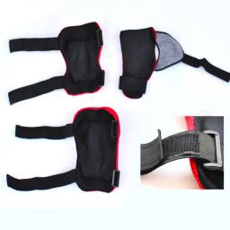 Joelheiras de proteção para crianças, esportes ao ar livre, cotovelos e protetores de pulso, proteção de segurança patinação, transporte da gota, 6 pcs - Image 6