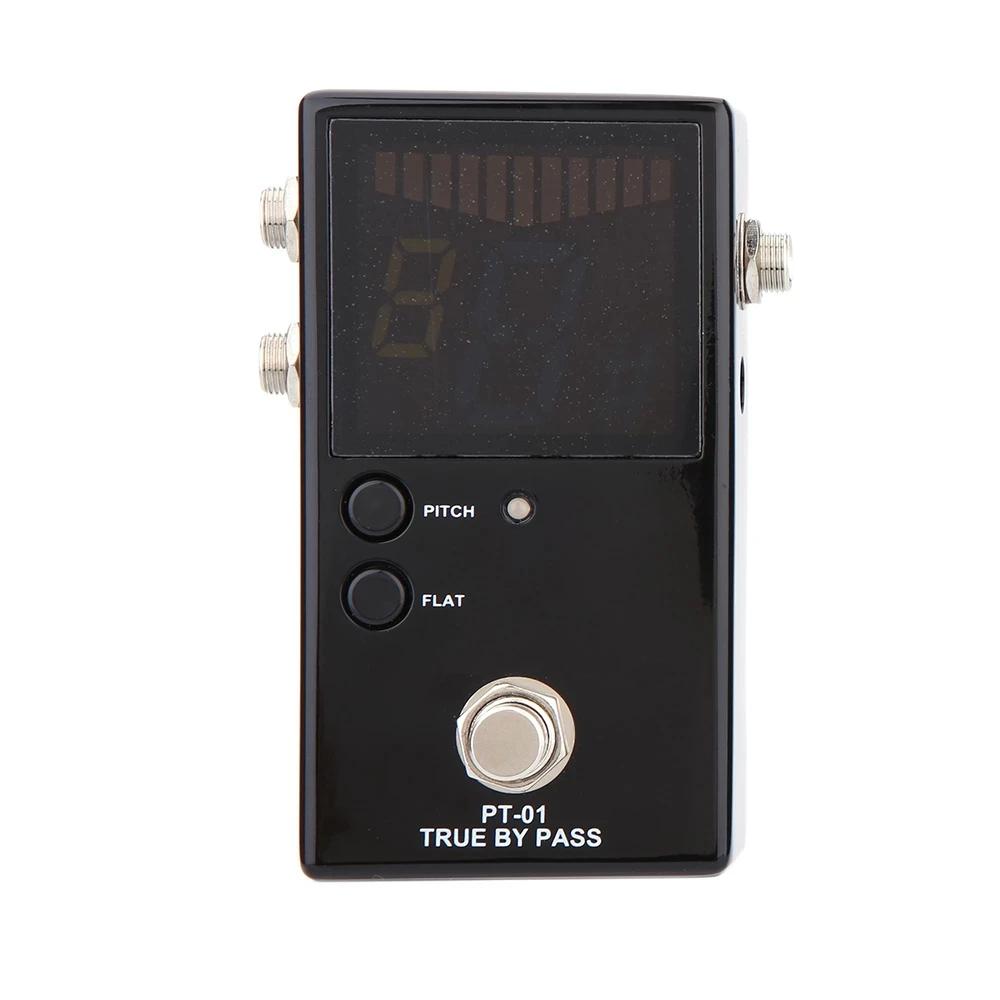 PT-01 Pedal Tuner para Guitarra, Mini Tuner, Acessórios de Guitarra, Baixo, Violino, Ukelele, Guitarra, Tunner, Hot Sell - Image 1
