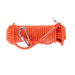 Corda de escalada ao ar livre com gancho, segurança de alta resistência, camping, caminhadas, resgate, ferramenta de sobrevivência de emergência, 20m, 12mm - Image 3