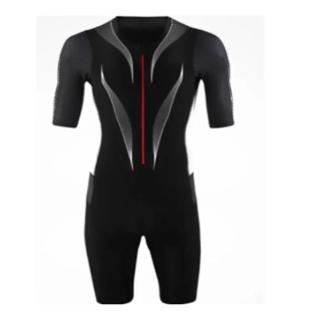 Skinsuit Ciclismo Masculino Manga Curta Aerodinâmico 2021