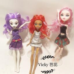 Monstering alta boneca fasion monstro bonecas vestido compõem princesa figuras de ação elf high school corpo móvel meninas brinquedos presentes - Image 3