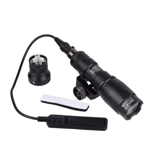 Lanterna Tática Airsoft M300/M300A com Base Keymod e Montagem 20mm para Armas de Caça