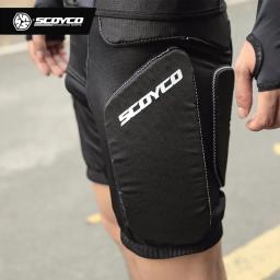 Calções de Motocross com Equipamento de Proteção, Skate, Esqui, Corrida, Esportes, Mountain Bike, MTB, Enduro, Calças Curtas - Image 5