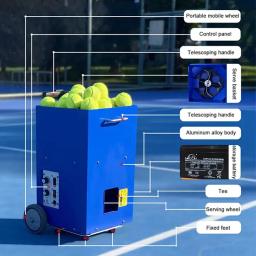 Smart Auto Máquina De Lançador De Bola De Tênis, serviço Educacional Robô Tênis Servir Máquina, máquina De Tiro De Treinamento De Bola - Image 2